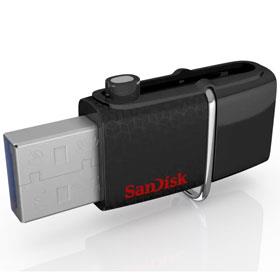 SanDisk Ultra Dual Drive USB 3.0 Flash Memory - 32GB