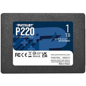 Patriot P220 SATA3 SSD - 1TB