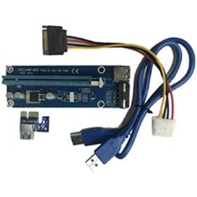 Riser PCIE x1 to x16 USB 3 Ver 006 extender