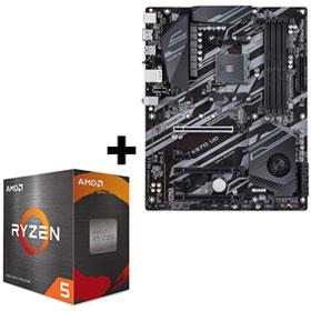 GIGABYTE X570 UD Motherboard + AMD RYZEN 5 5600X CPU