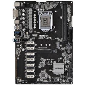 ASRock H110 Pro BTC+ Motherboard