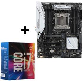 ASUS X99-A II Motherboard + Intel Core i7 6800k CPU