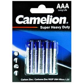 Camelion Super Heavy Duty AAA Battery | 4-Pack