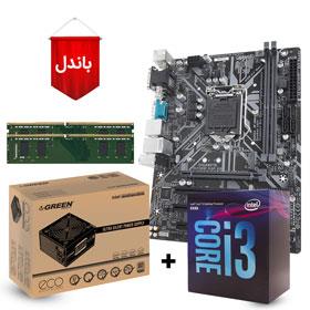 MB Gigabyte H310M + CPU Intel Core I3 8100 Tray + RAM 8GB Kingston + Power Supply Green Eco 300