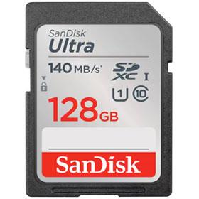 SanDisk Ultra SDXC UHS-I card - 128GB