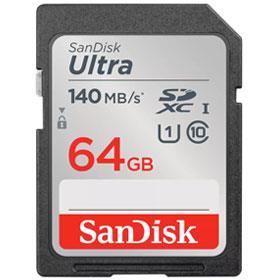 SanDisk Ultra SDXC UHS-I card - 64GB