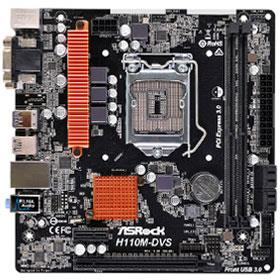 ASRock H110M-DVS Motherboard