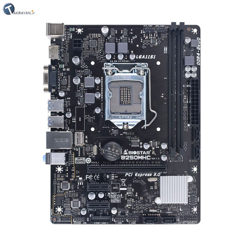 BIOSTAR B250MHC Mainboard