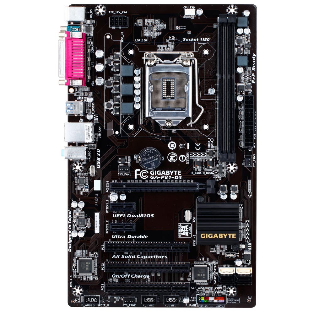 GIGABYTE GA-P81-D3 LGA1150 مادربرد گیگابایت