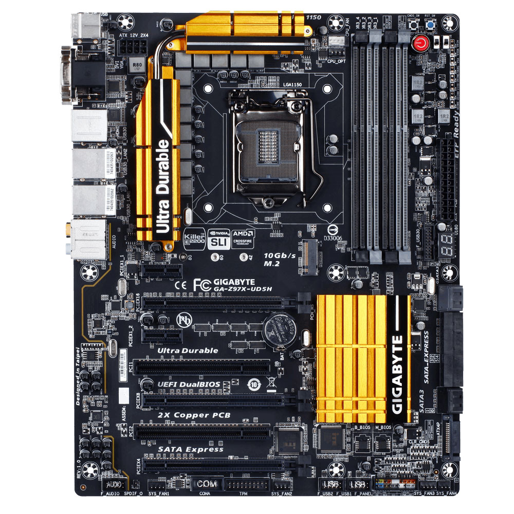 مادربرد گیگابایت LGA1150 GA-Z97X-UD5H GIGABYTE Z97X-UD5H