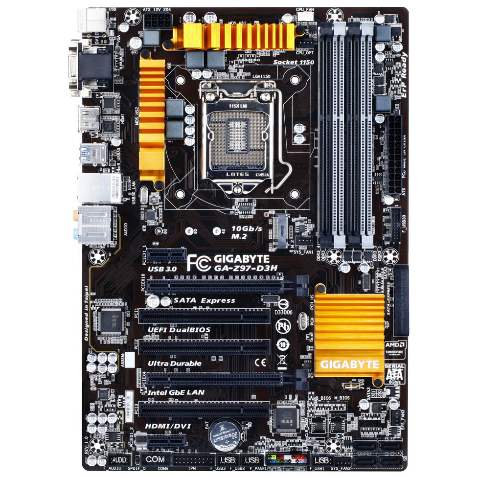 مادربرد گیگابایت GA-Z97-D3H GIGABYTE Z97-D3H