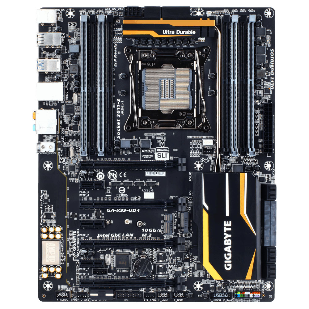 مادربرد گیگابایت LGA2011 v3 GIGABYTE X99-UD4