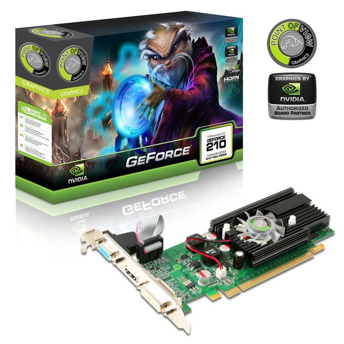 کارت گرافیک Point of View Nvidia Geforce 210 VGA