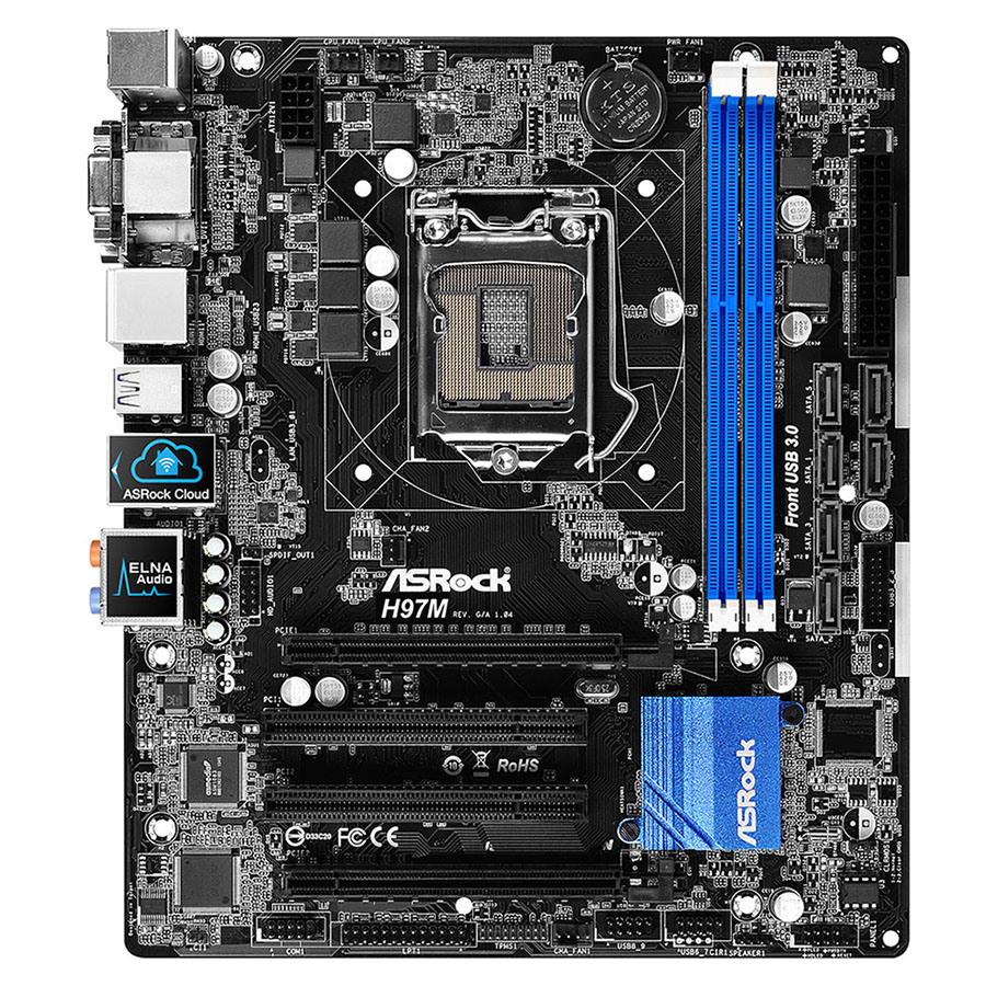 مادربرد ازراک ASRock H97M motherboard