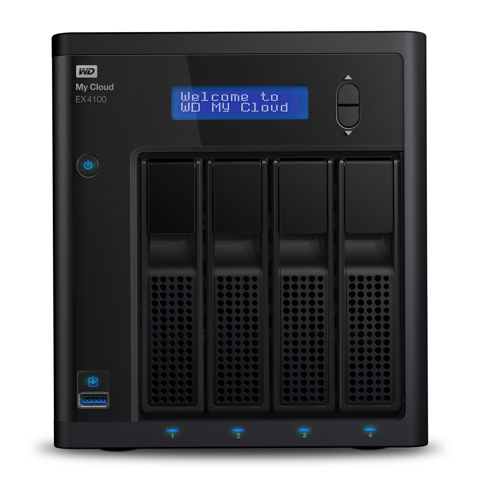 Western Digital My Cloud EX4100 4-Bay 24TB 1