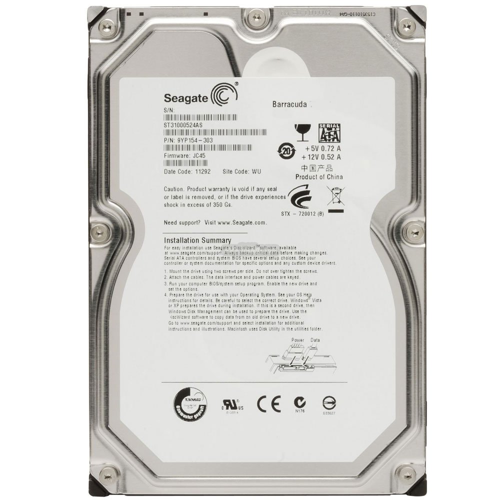 Seagate Barracuda SATA3.0 1TB 32Mb