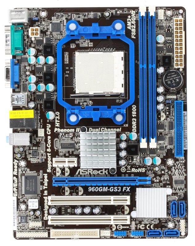 ASRock 960GM-GS3 FX مادربرد ازراک