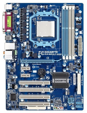 Gigabyte M52LT-D3P مادربرد گیگابایت amd