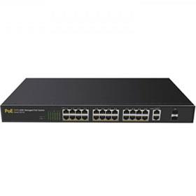 Marlik Tech TXE163 24-Port PoE Rack Mount Switch