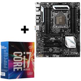 ASUS  X99-A/USB 3.1 Motherboard + Intel Core i7 6800k CPU