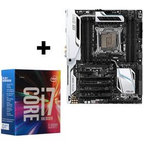 ASUS X99-DELUXE II Motherboard + Intel Core i7 6800k CPU